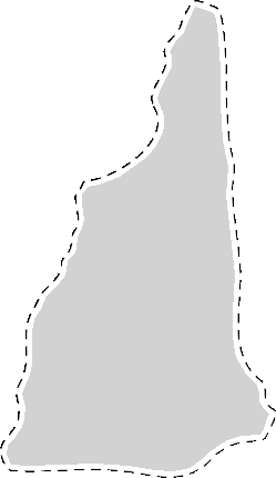 New Hampshire State Sticker