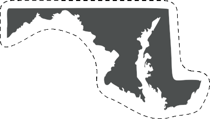 Maryland State Sticker