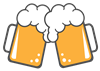 Beer Mugs Cheers