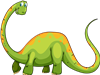Brontosaurus Green