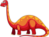 Brontosaurus Red