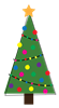 Cartoon Xmas Tree