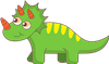 Cut Triceratops