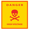 Danger High Volatage
