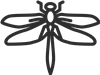 Dragonfly Outline