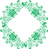 Floral Vine Border