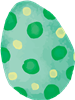 Green Easter Egg