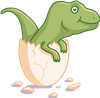Hatching T-Rex