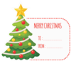 Holiday Tree Gift Tag