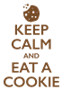 Keep Calm Cookie