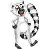 KING JULIEN STANDING