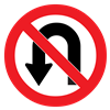 no u-turns
