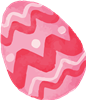 Pink Easter Egg