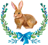 Rabbit And Laurels