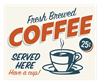Retro Coffee Sign
