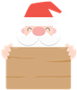 Santa Sign