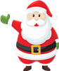 Santa Waving