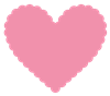 Scalloped Heart