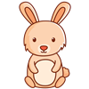 Sitting Bunny