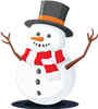 Top Hat Snowman