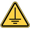 Warning Electric Ground Hazard