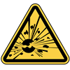 Warning Explosive