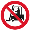 Warning No Forklifts