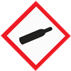 Warning Preassurized Gas