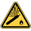 Warning Pressurized Cylinder