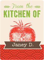 Artisan Tomatoe Sauce Label