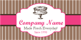 Bakery Business Label