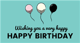 Birthday Balloons