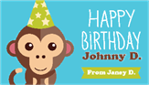 Birthday Monkey
