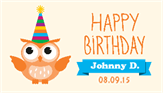 Birthday Owl