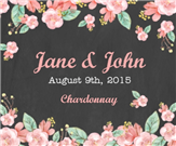 Chalkboard Floral
