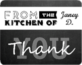 Chalkboard Thank You