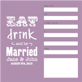 Eat Drink and Be Married