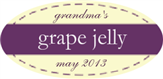 Grape Jelly Label