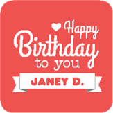 Happy Birthday