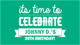 It's Time to Celebrate!
