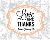 Love and Thanks