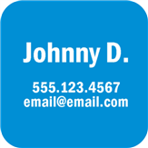 Name, Number & E-Mail