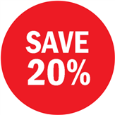 Save 20%
