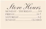 Script Store Hours