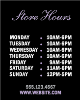 Script Store Hours