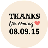 Thanks for Coming
