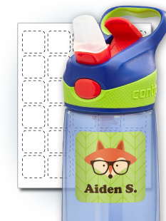 1.5" Square Labels