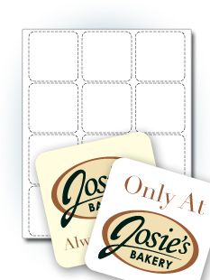 2.5" Square Labels