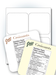 4" Square Labels