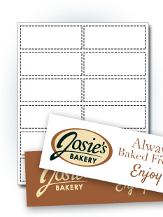 4" x 1.5" Rectangle Labels
